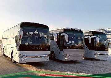 Три туристических автобуса для автопредприятия из Омской области