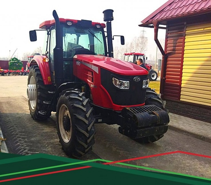 Осуществлена поставка трактора YTO-Х1304 крестьянско-фермерскому хозяйству из Алтая